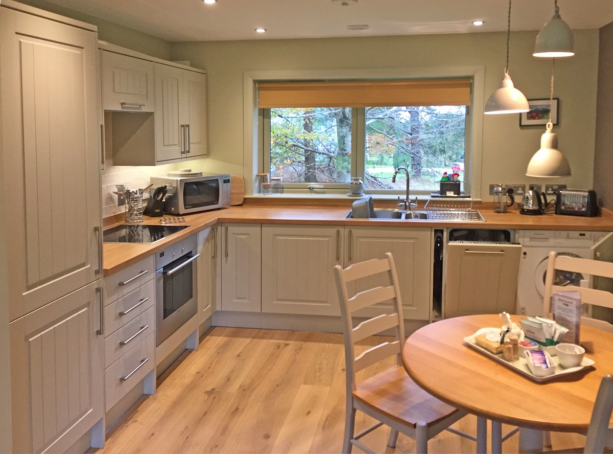 Open plan kitchen