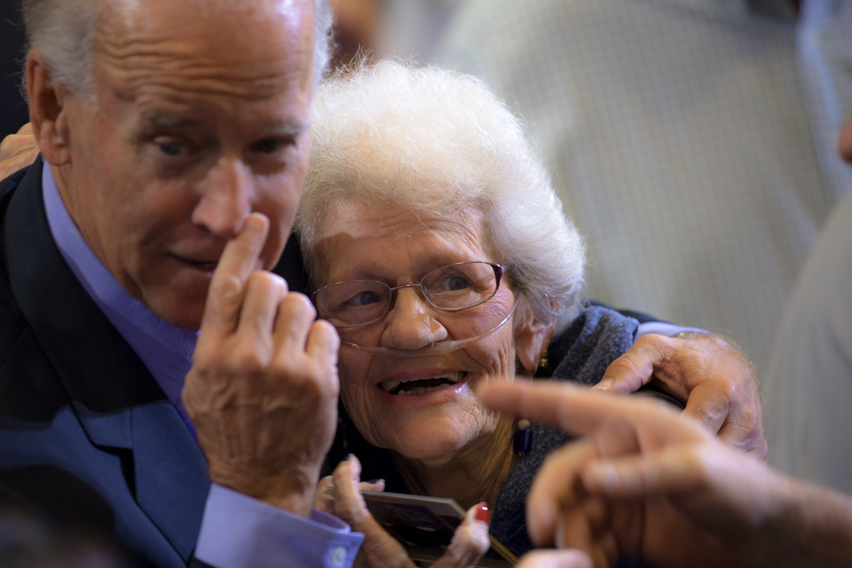 Biden in Ottumwa, Iowa