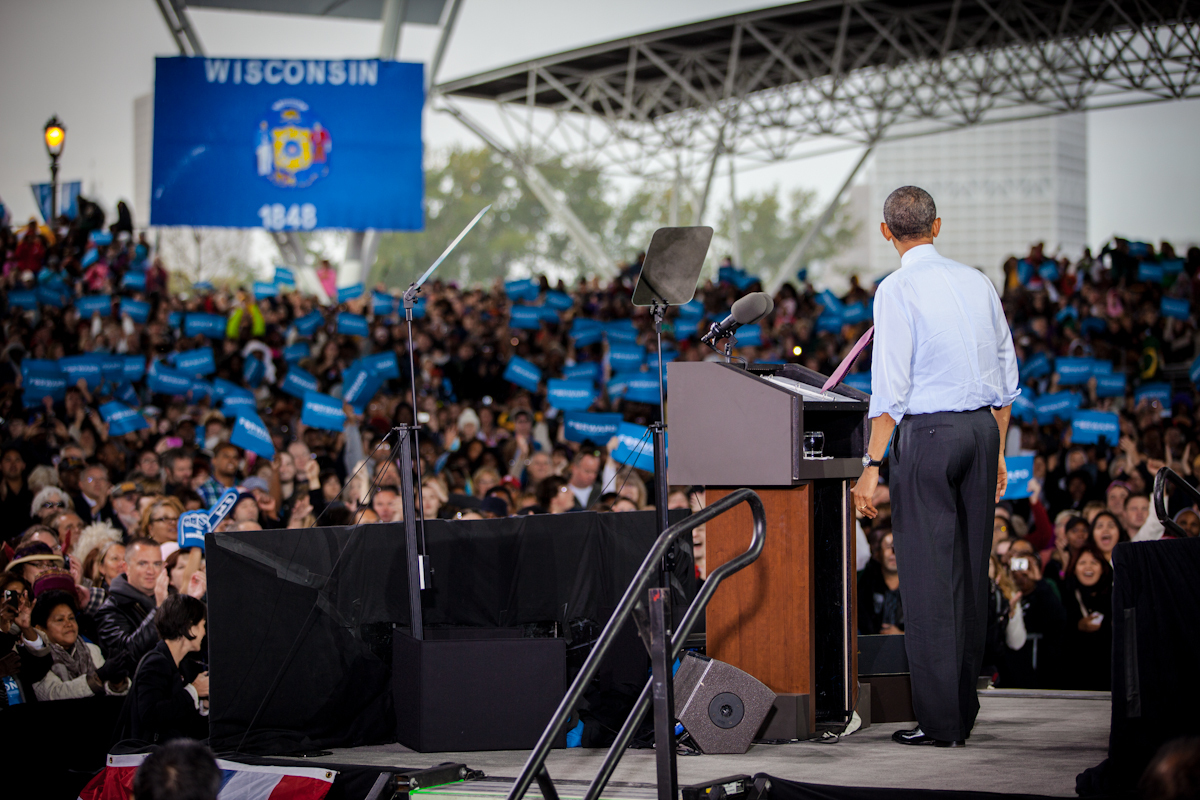 Obama in Milwaukee