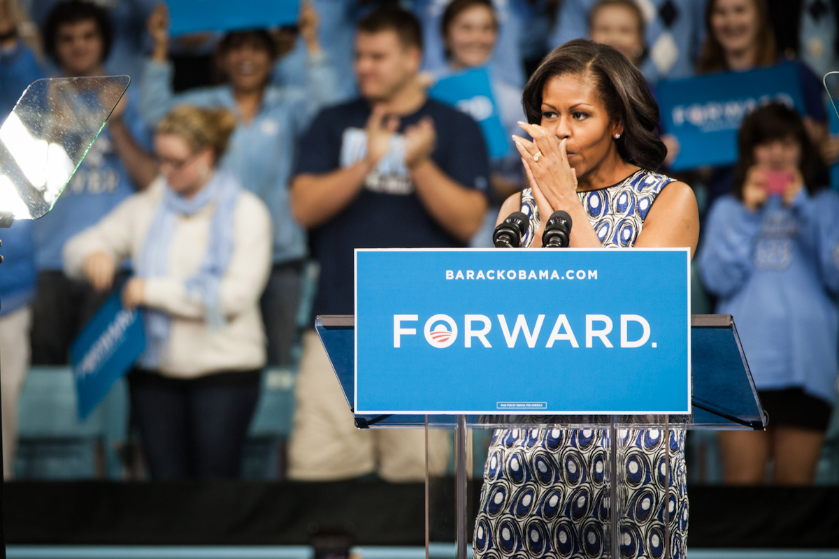 Michelle at UNC