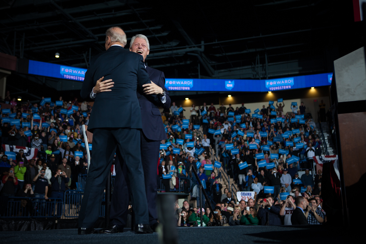 Biden & Clinton in Youngstown