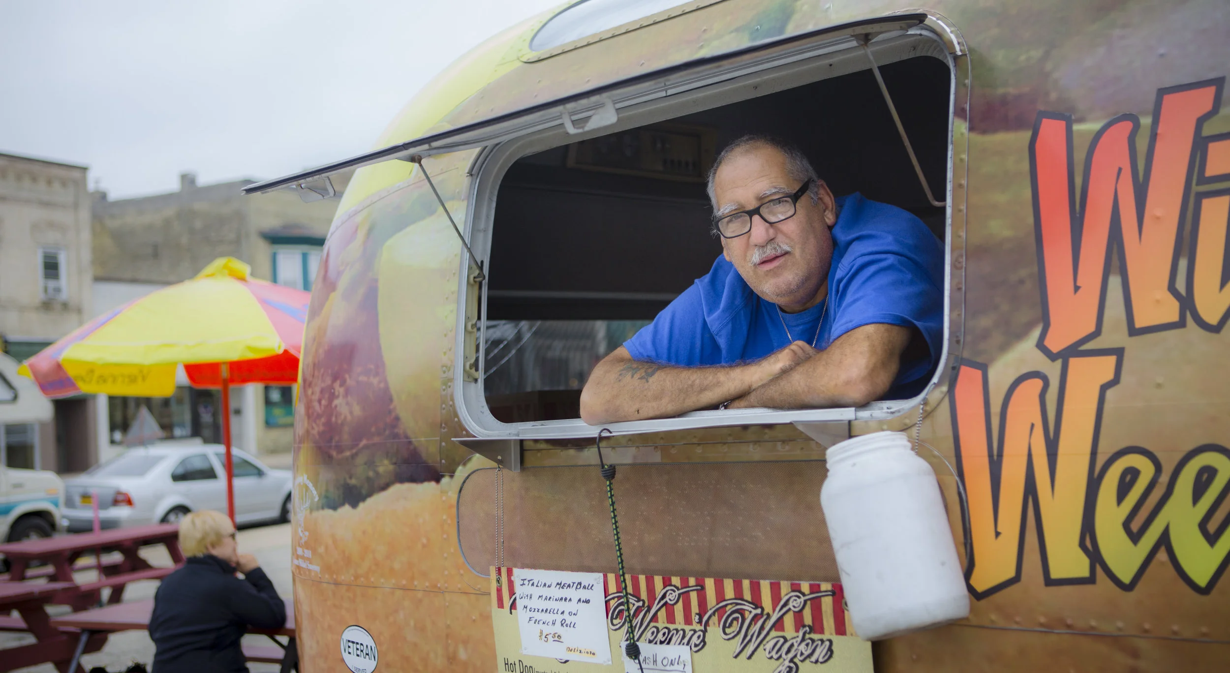 WILLIE, THE VENDOR &nbsp; // &nbsp;Portage, Wisconsin“I don’t trust either one of them, a politician’s a politician…I don’t understand why anybody would want to be president…”Two women at one of the picnic tables nearby confirm that William has the …