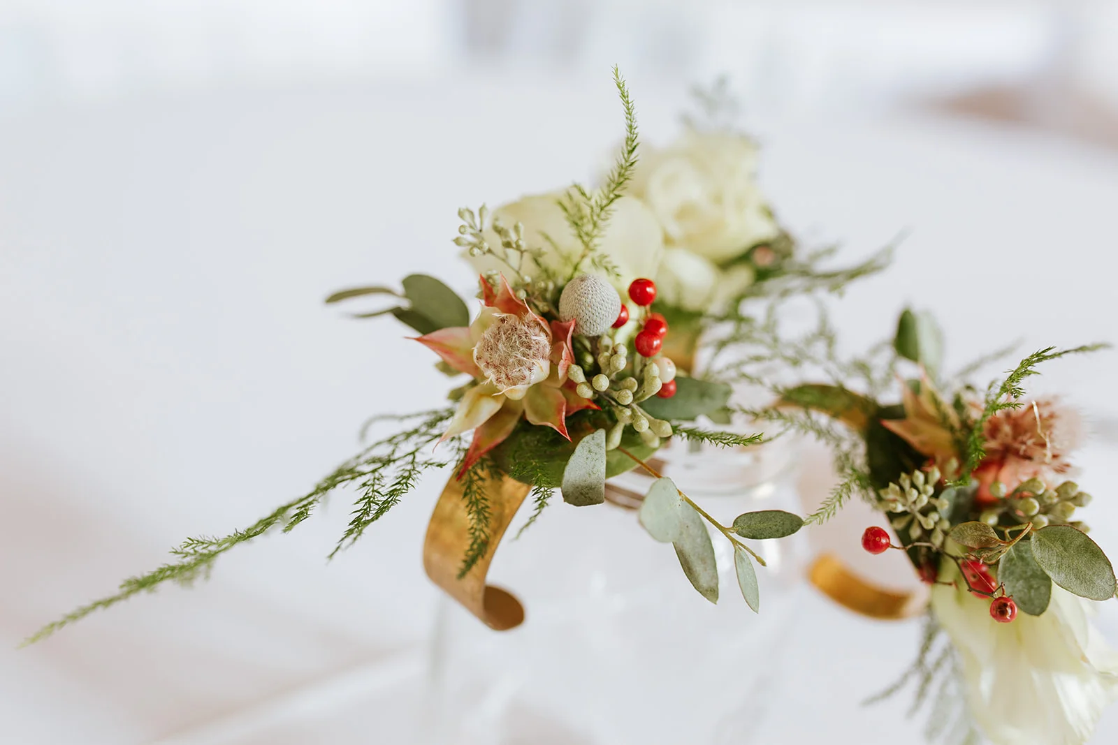 Wrist corsages: Photo by Laura Hamon.