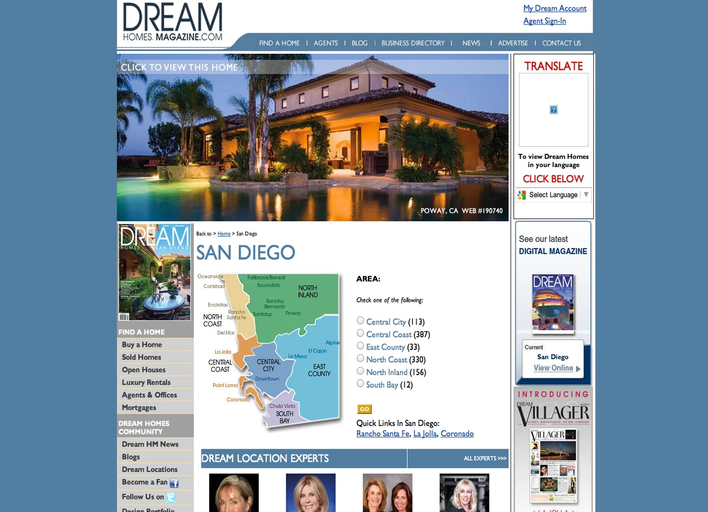 Sr. UI/UX Lead Design Architect Real Estate Site: Created entire site for Dream Homes Magazine, Managed this entire project, Database Structure design and Layout. Technology Used: Pen & Paper, Photoshop, Illustrator, Axure RP, Omnigraffle, PHP Cake, MYSQL, JSON, HTML5 & CSS3, Authorize.net API, PAYPAL API.