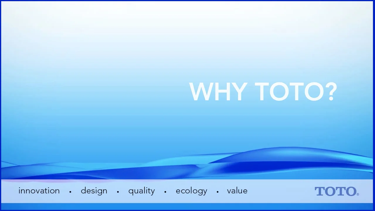 TOTO USA - KBIS Content 
