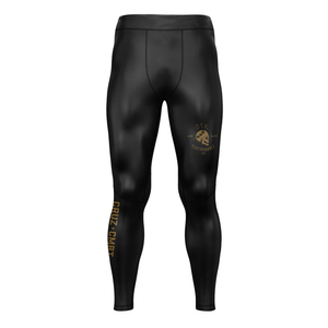 DTX Performance men's grappling tights Gold Tattoo, gold and black — CRUZ  CMBT
