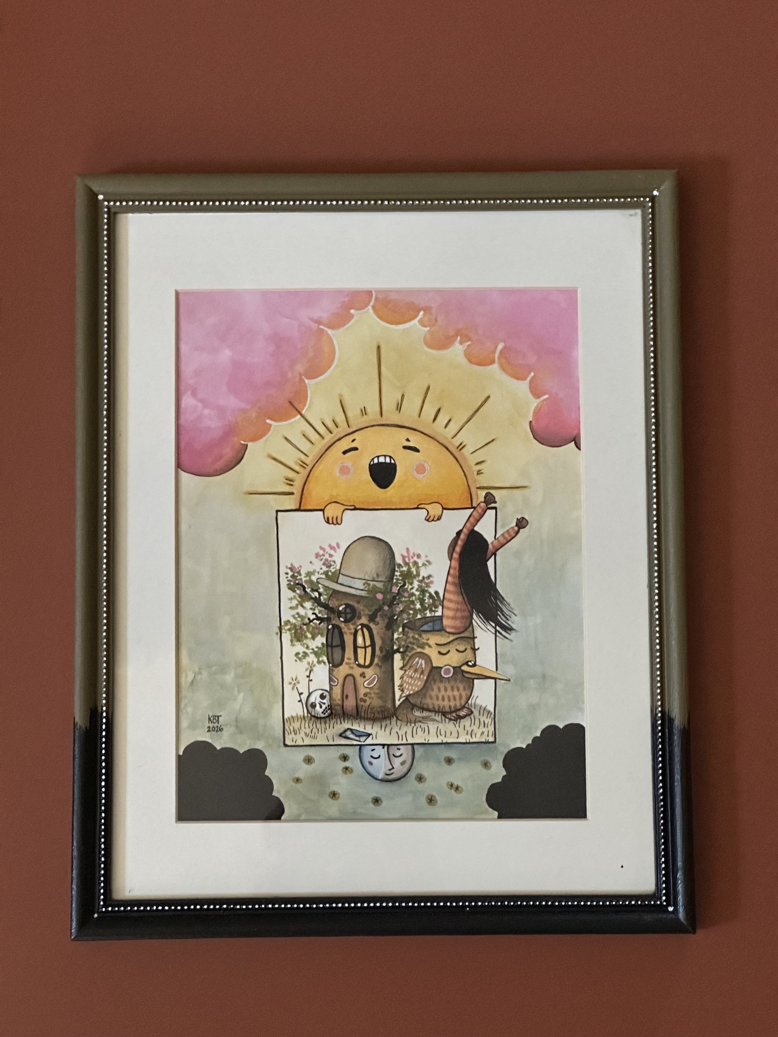FRAMED ORIGINAL - Day and Night