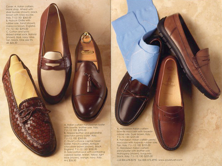 client: Paul Stuart single page mailer (inside)