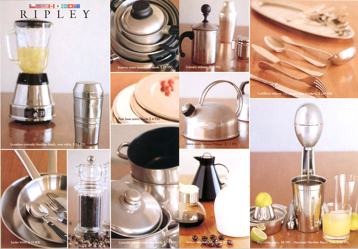 client: Ripley Department Stores magazine insert (inside)
