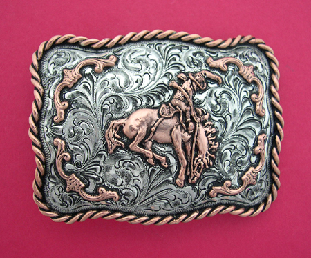 Samantha Silver Sterling Silver Engraved Buckle — Beal's Cowboy Buckles ™, Quality Western Belt buckles
