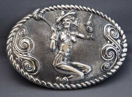 Samantha Silver Sterling Silver Engraved Buckle — Beal's Cowboy Buckles ™, Quality Western Belt buckles