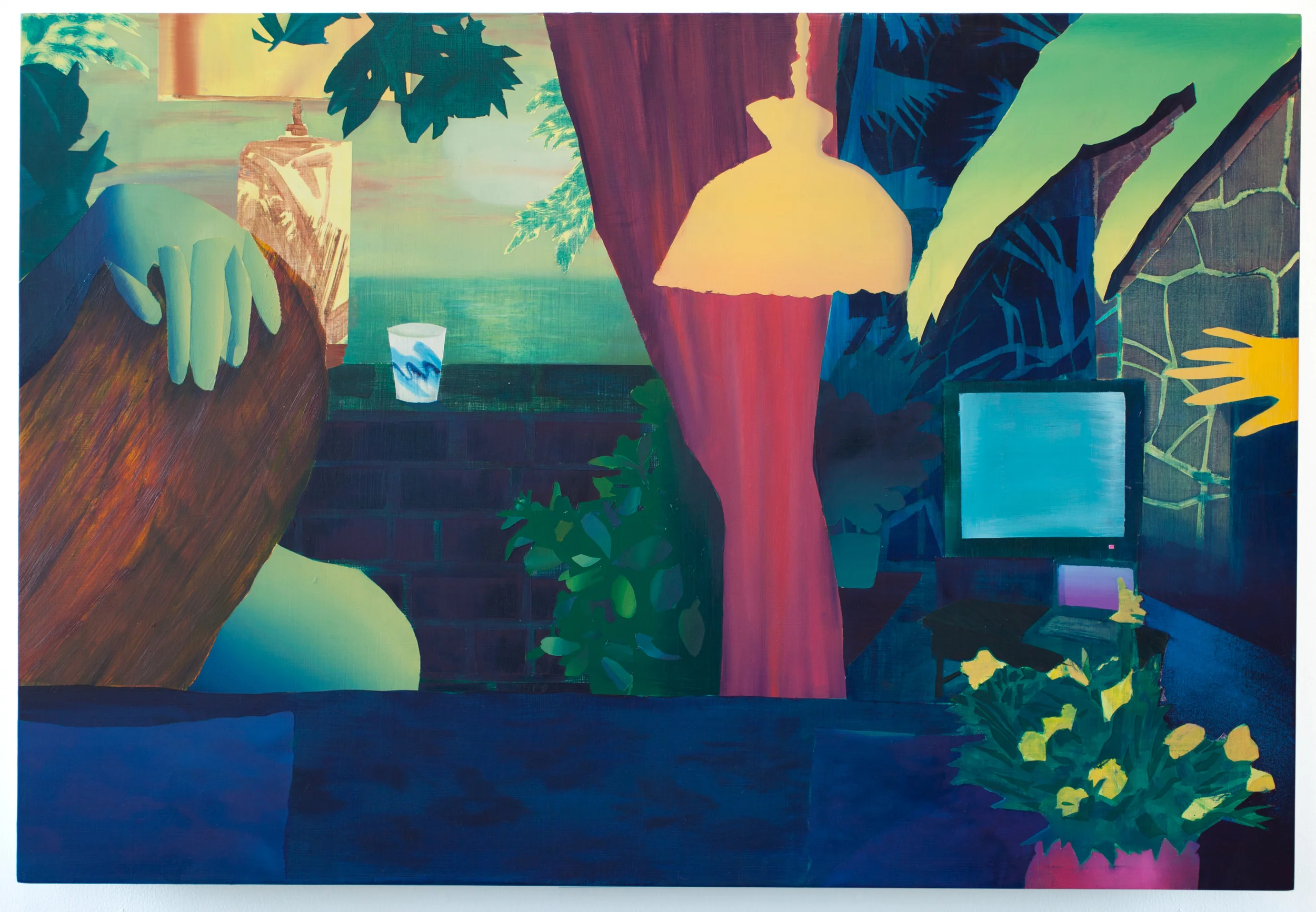 2014. oil on panel. 