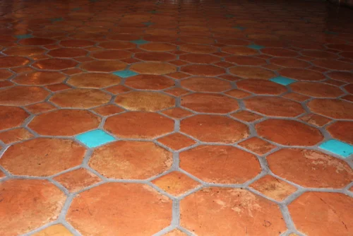 Saltillo tile floor