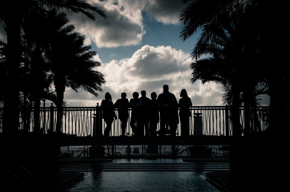 On of my favorite images shot this year. A silhouette of a family shot at my neighborhood club house. A place I have visited often but never thought to shoot.