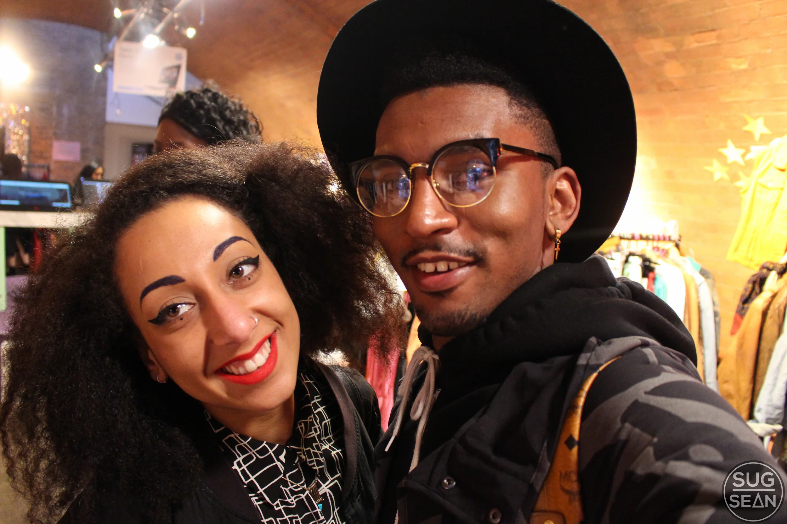 Amina And me At Asos Marketplace pop up.&nbsp;Shoreditch, London&nbsp;