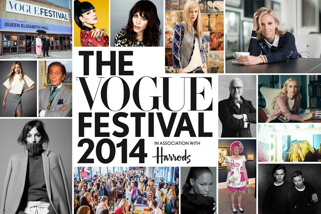 Vogue festival 2014 in association with Harrods