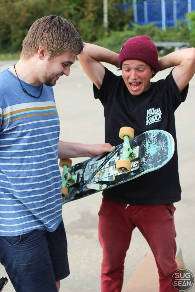 Hanging Out With The Skaters At Skate Gardens