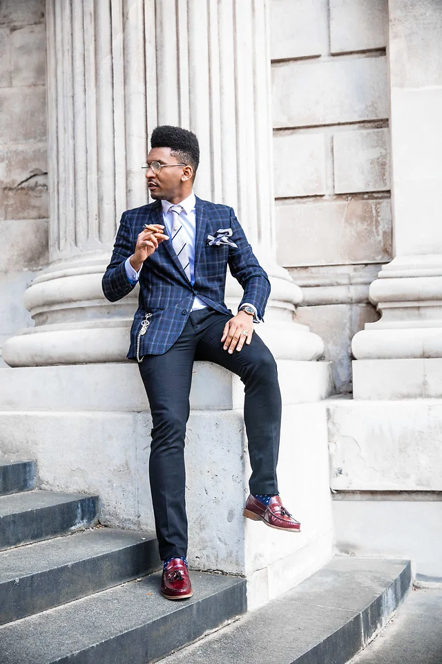Sug Sena x suit - london blogger