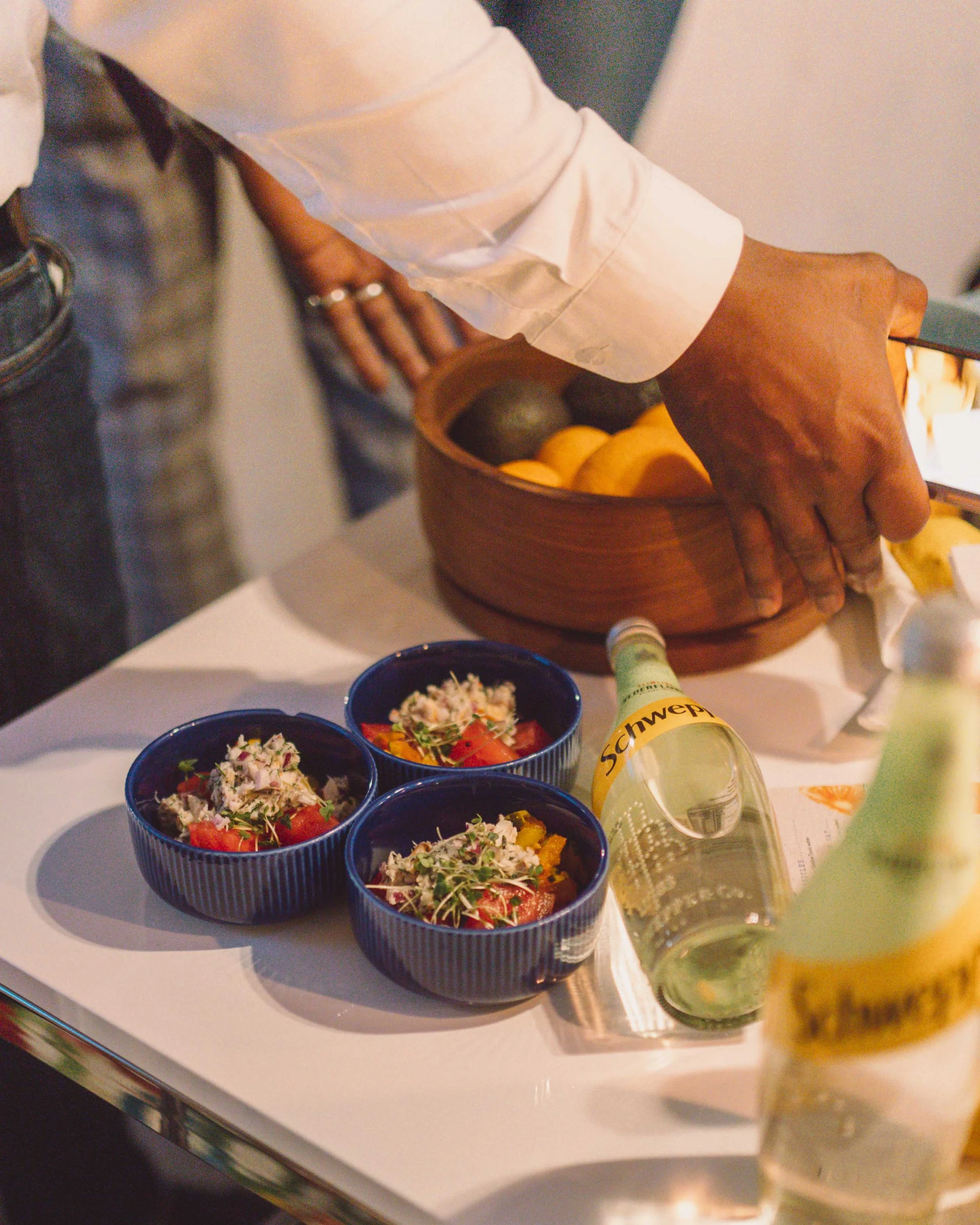 Sug Sean London Supper Club x Schweppes