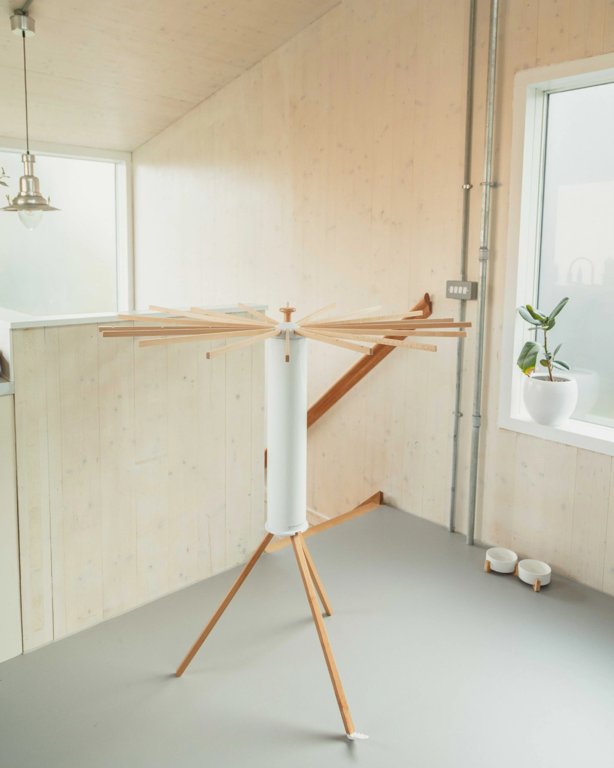 The Octopus clothing drying rack by Foppapedretti