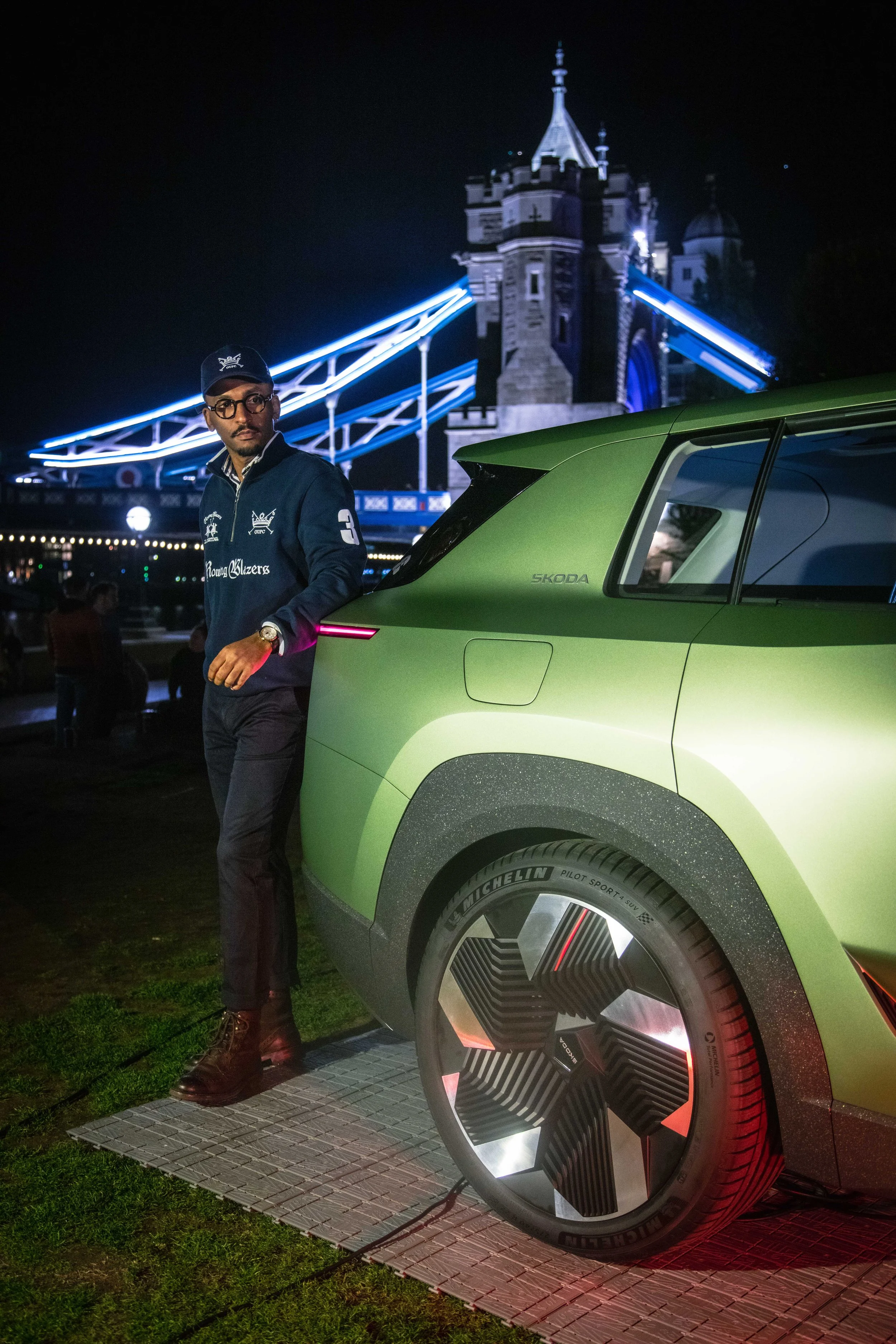  The new Electric Vision7S concept car from SKODA