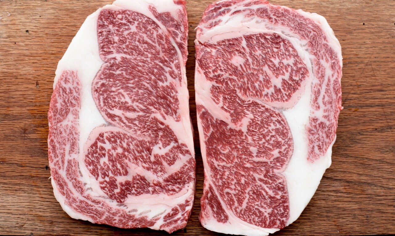  Ribeyes (boneless due to 36 month age). 