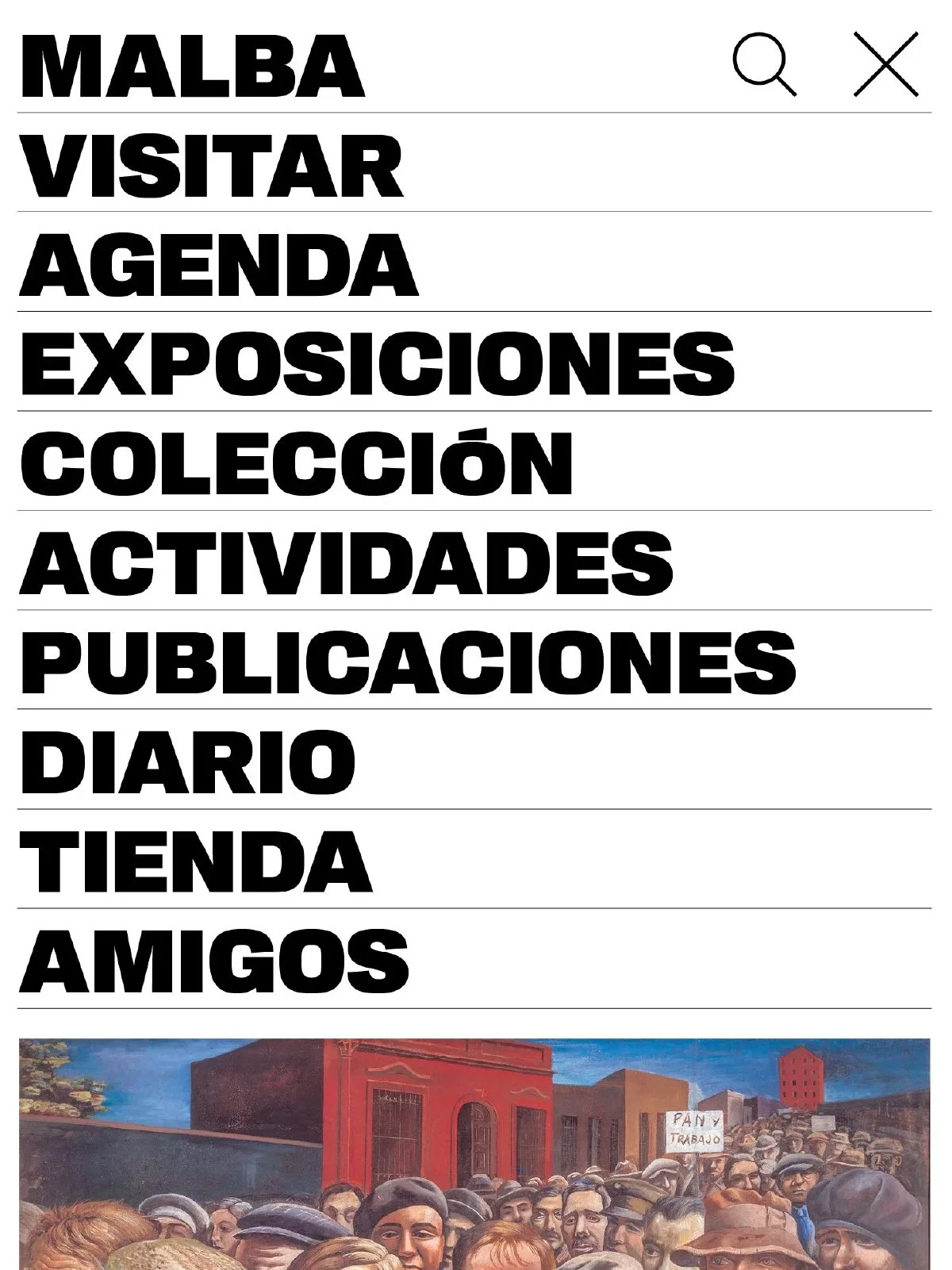 Latinx custom font x Malba