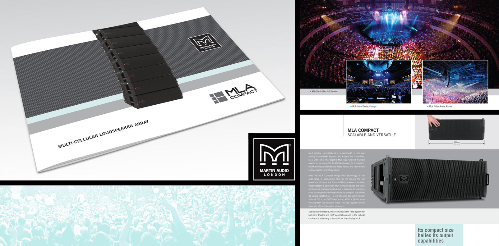 Martin Audio - 24-page brochure for MLA Compact