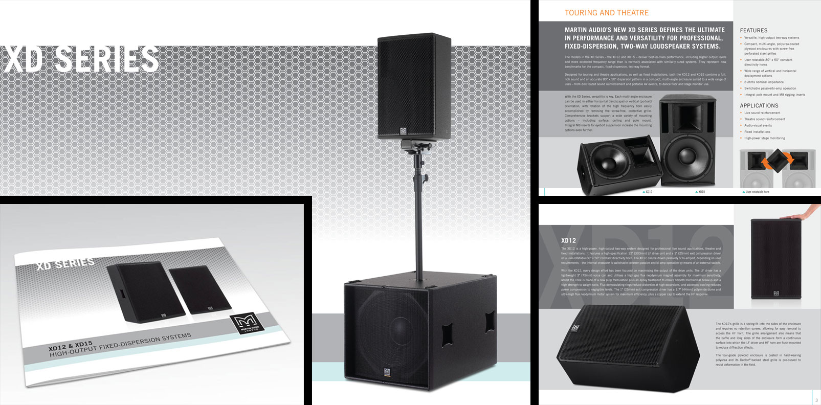 Martin Audio - 8-page XD Brochure