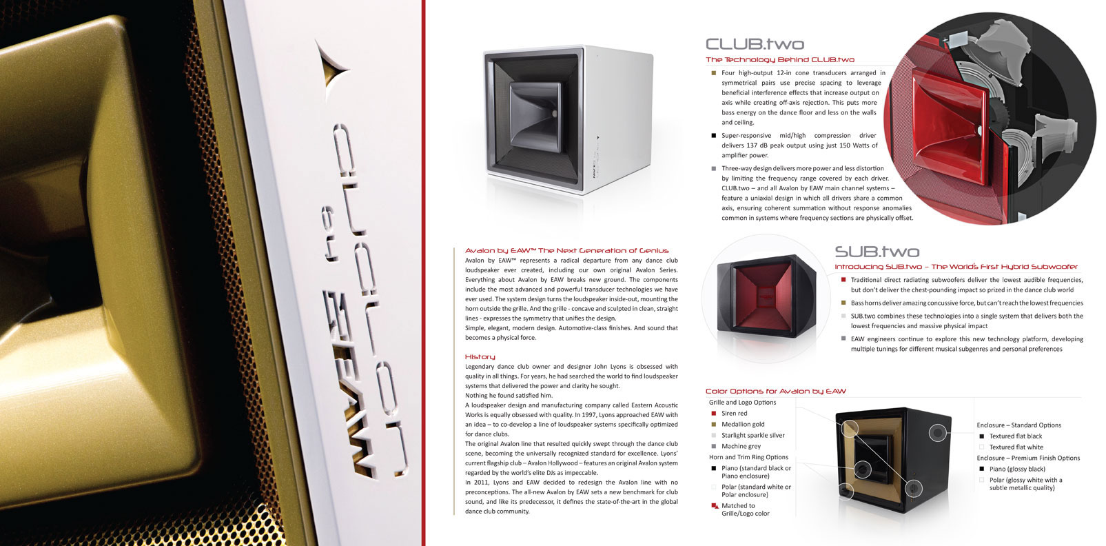 EAW - Avalon brochure