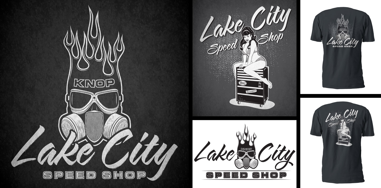 Lake City Speed Shop - Logos and T-Shirt designs