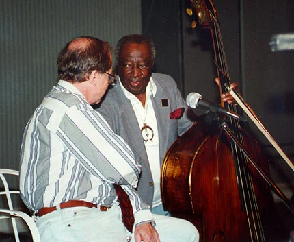 Ed with Milt Hinton