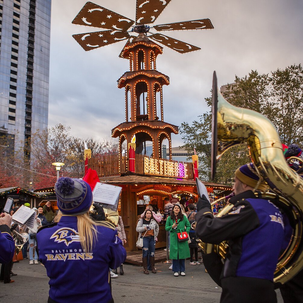Christmas Village in Baltimore