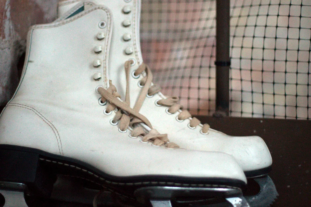 Ice Skates taken by the Girl Scouts!