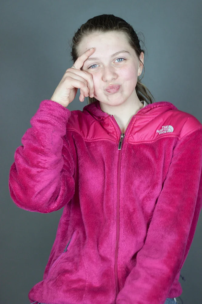 Silly Face taken by the Girl Scouts!
