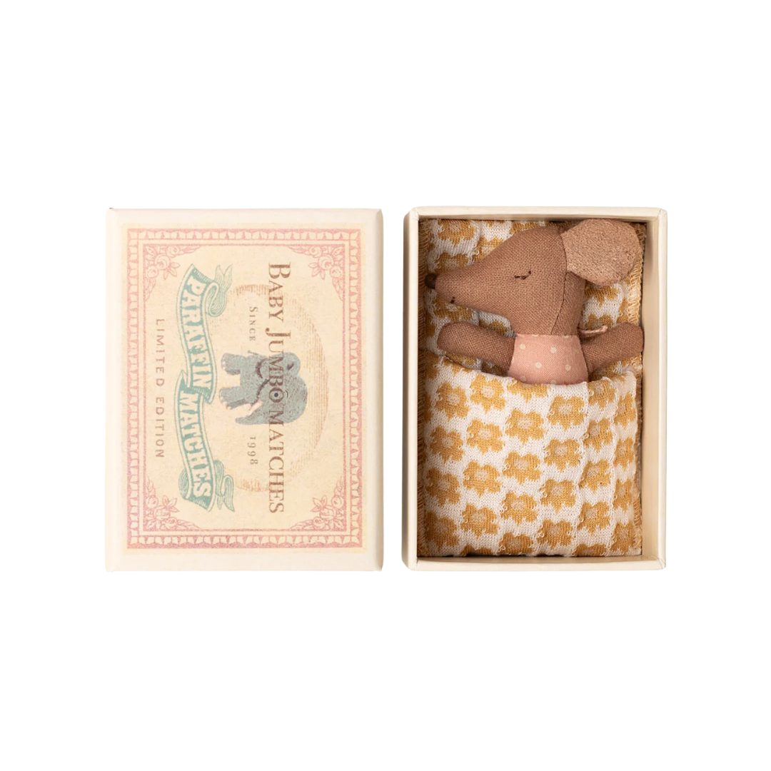 Baby Girl Mouse in Box | Maileg