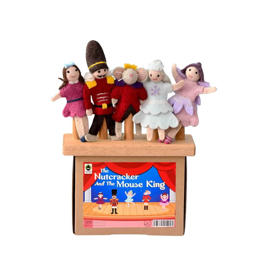 Nutrcracker and the mouse king finger puppet set.png