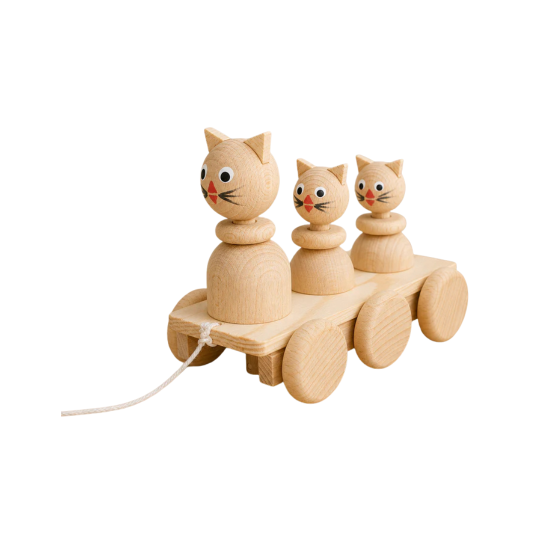 Wooden Pull Along Cat Family.png