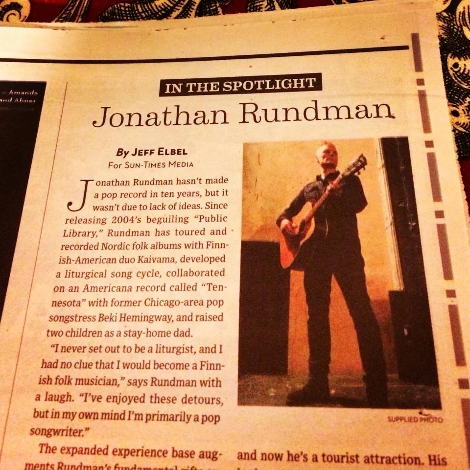 Check out these interviews in the Chicago Sun-Times and The Mining Journal in anticipation of the new album's release!