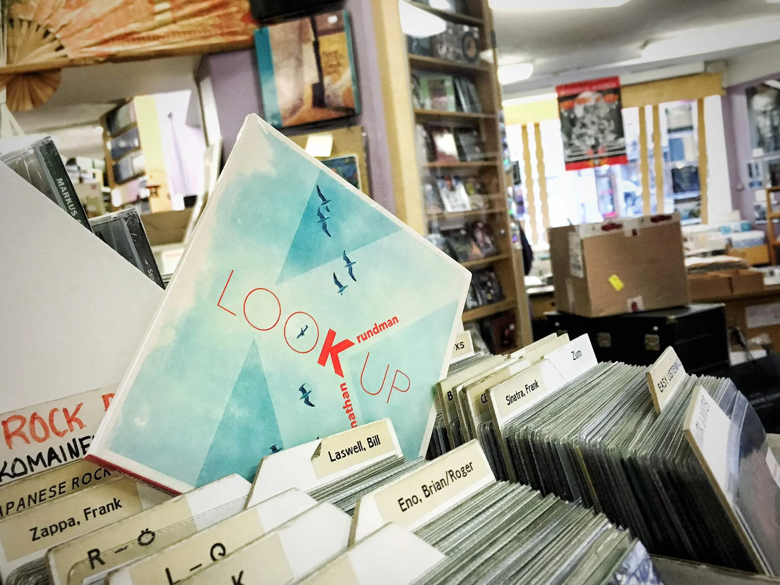 The LOOK UP album went on sale at Digelius Music in Helsinki on February 19th!