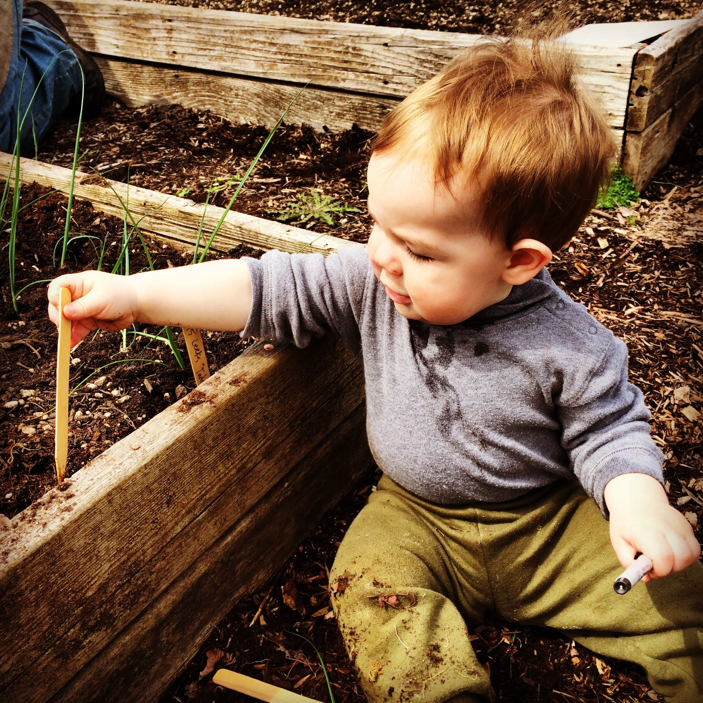 A little helper keeps us organized