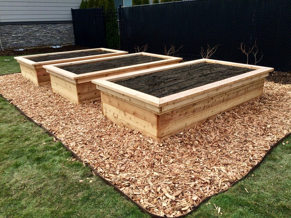Some Completed Raised Bed Projects...