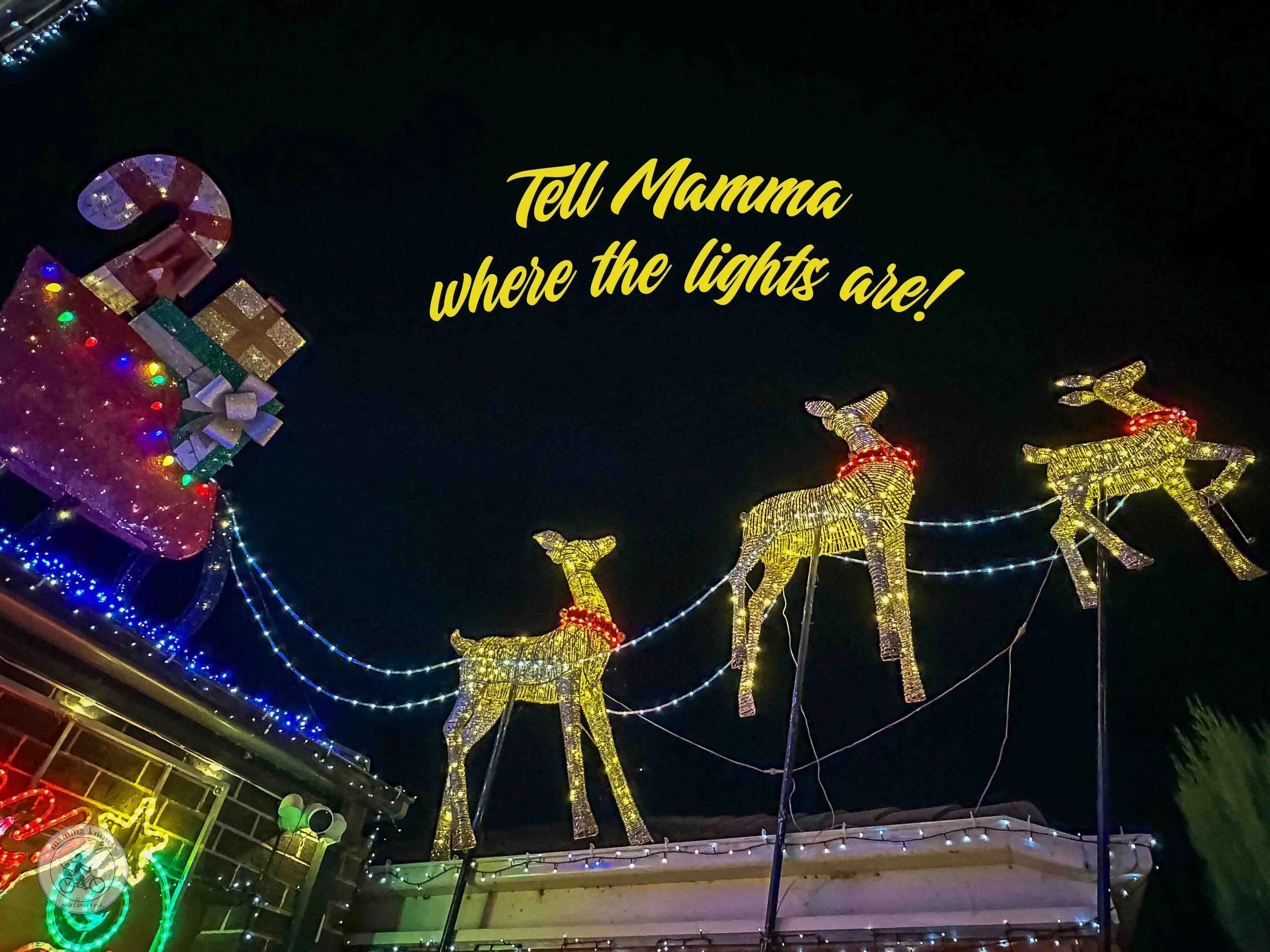 tell mamma - christmas lights in the west