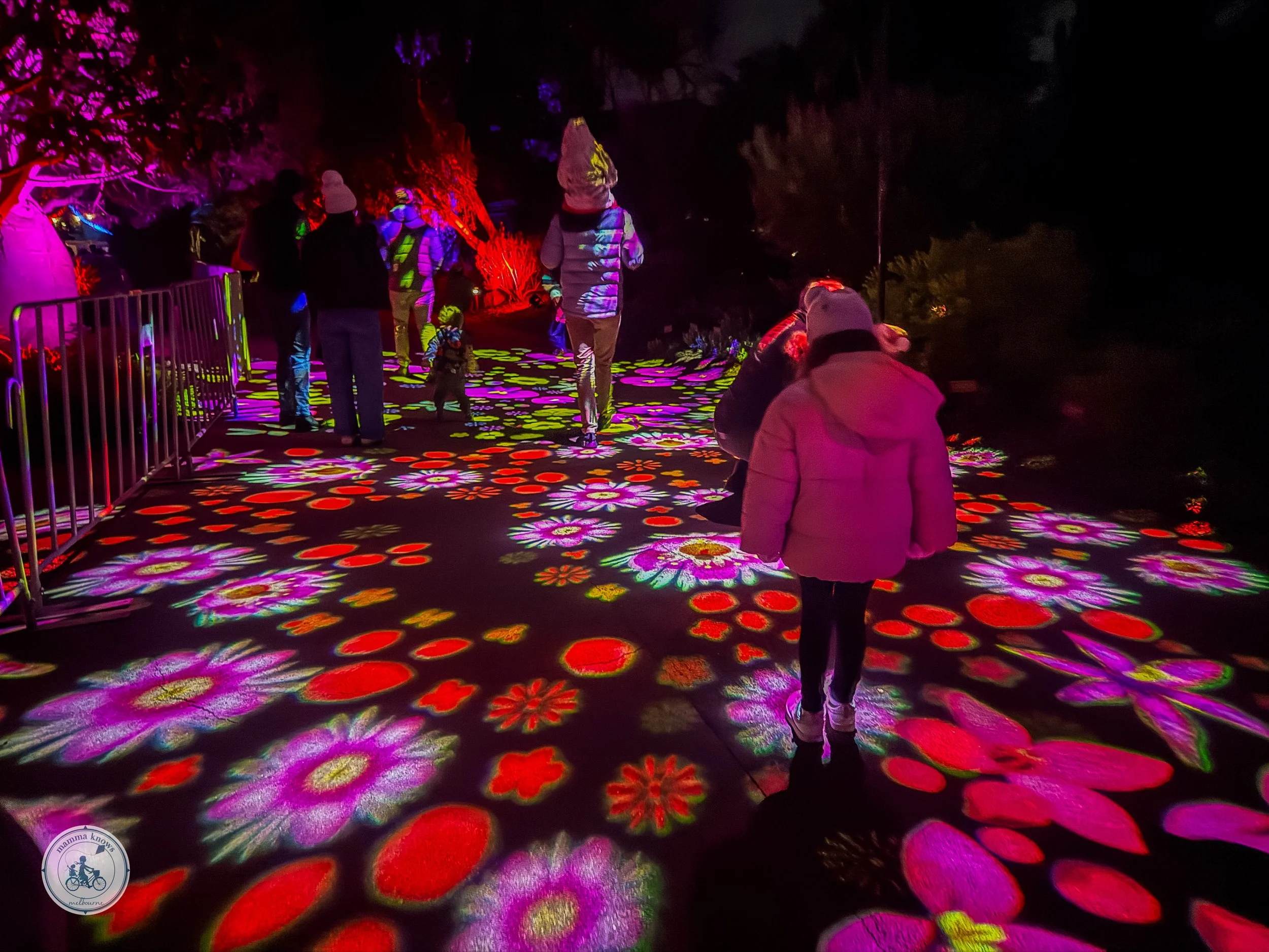 Eclipse In Bloom Light Show Geelong Melbourne's West Kid Friendly Things To Do