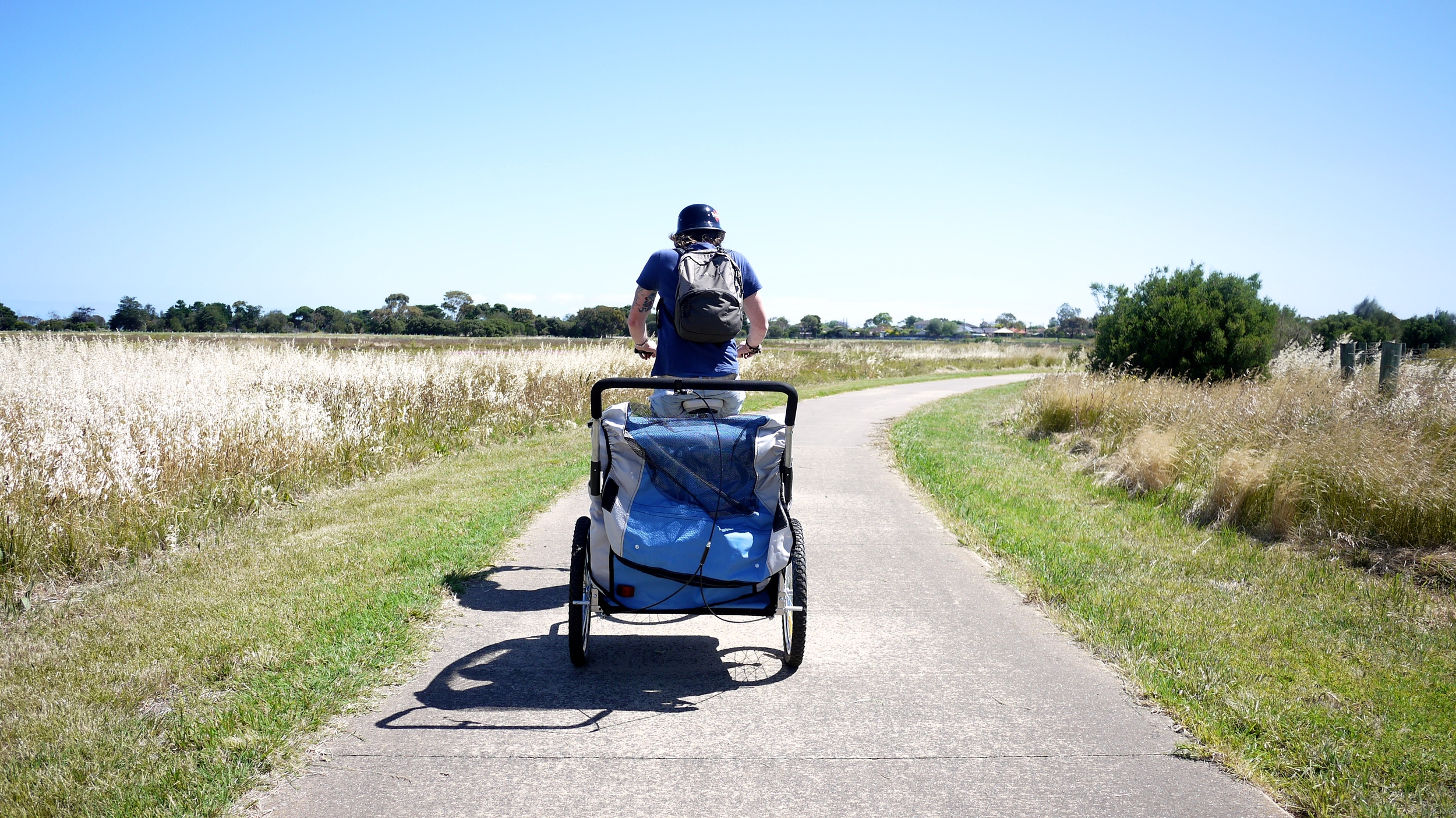altona coastal park bike trail, altona