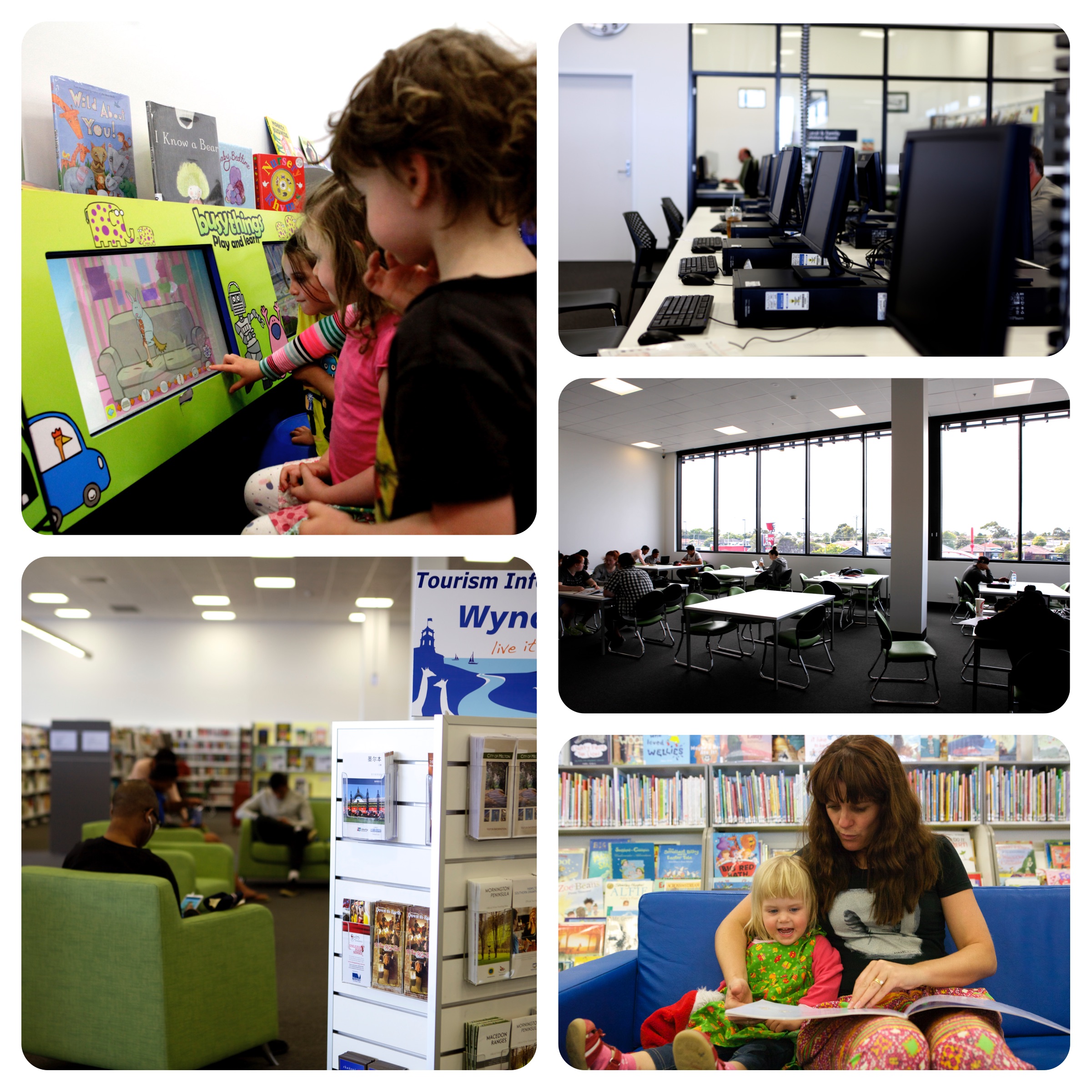 werribee plaza library - mamma knows west