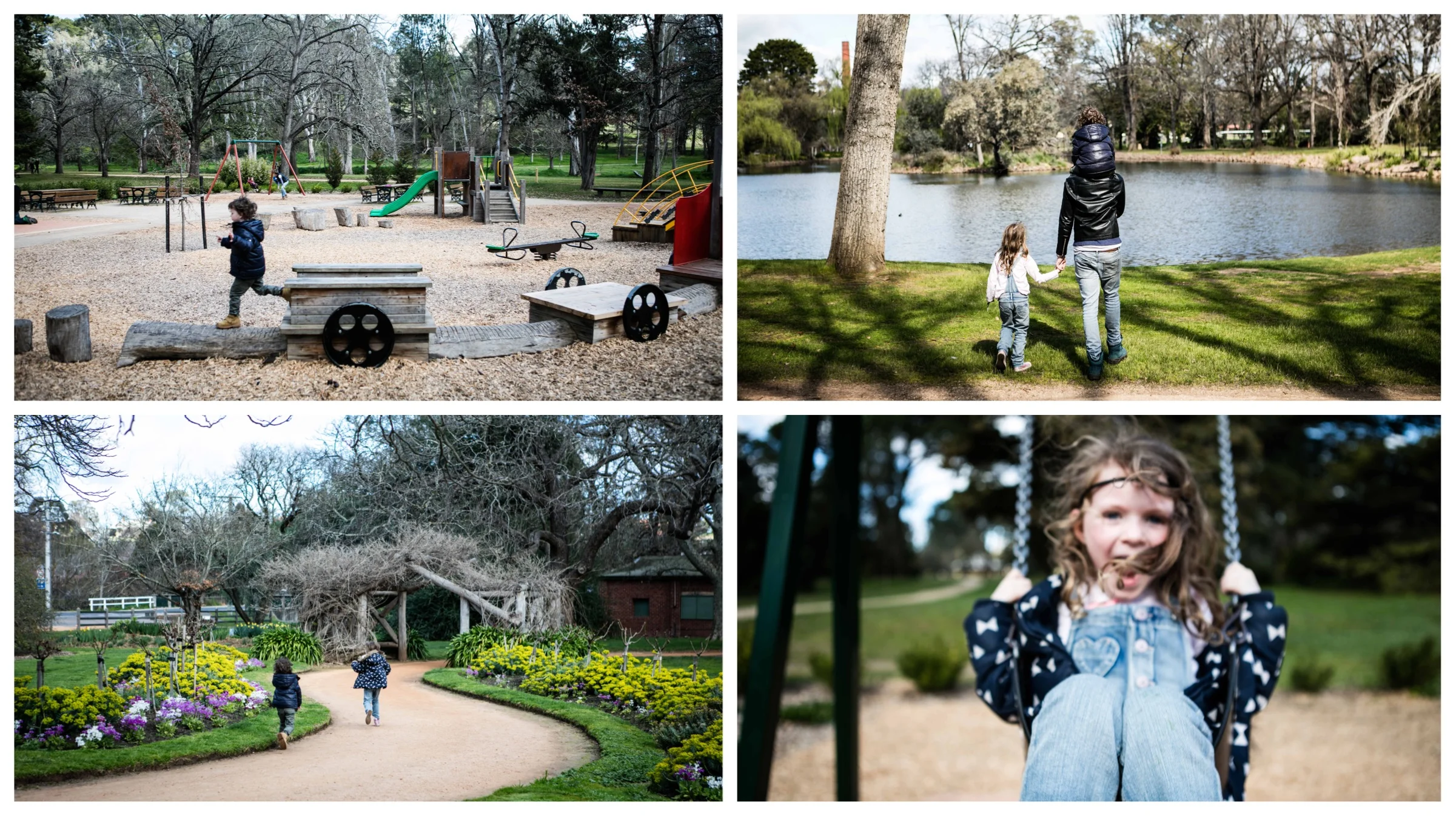 castlemaine botanic gardens and playground, castlemaine
