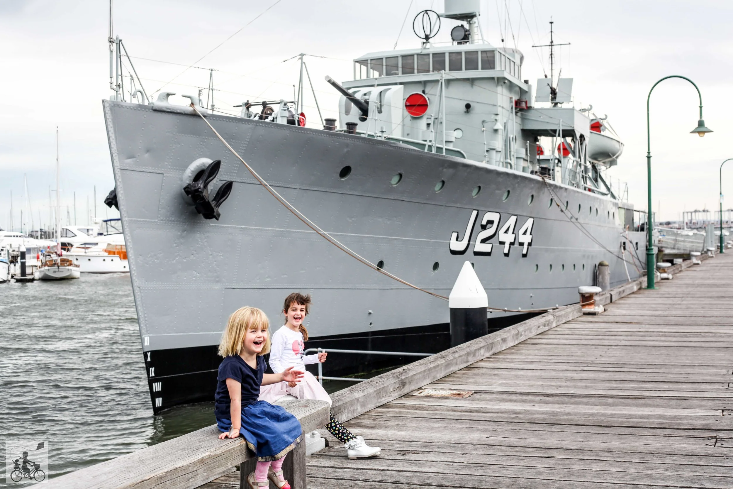 HMAS castlemaine, williamstown