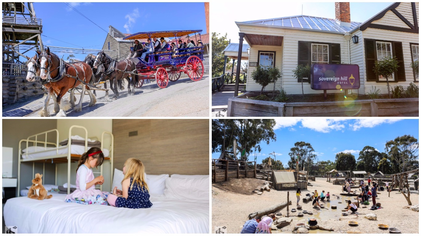 sovereign hill hotel accommodation, ballarat