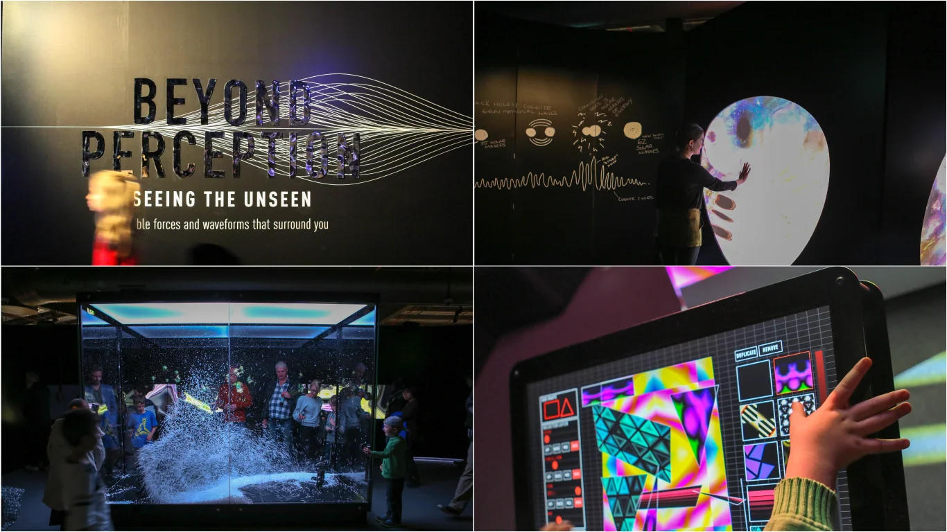 beyond perception: seeing the unseen, scienceworks